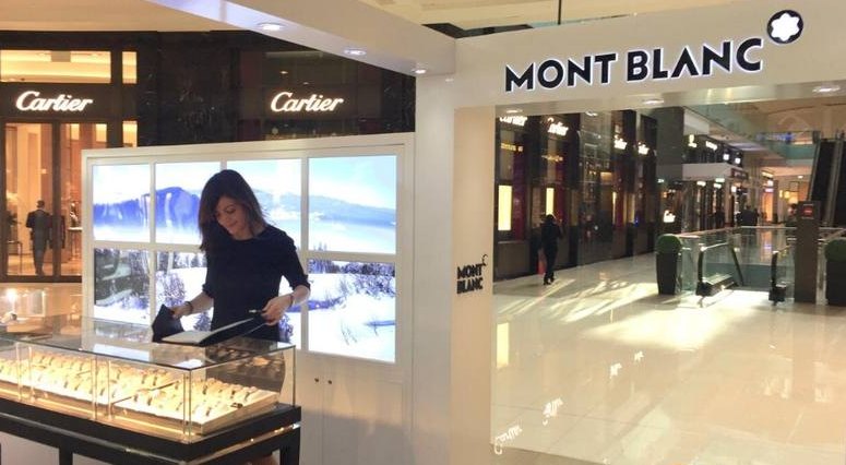 Montblanc: Live drawing at the boutique for the brand's guests